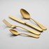 Baguette matte gold