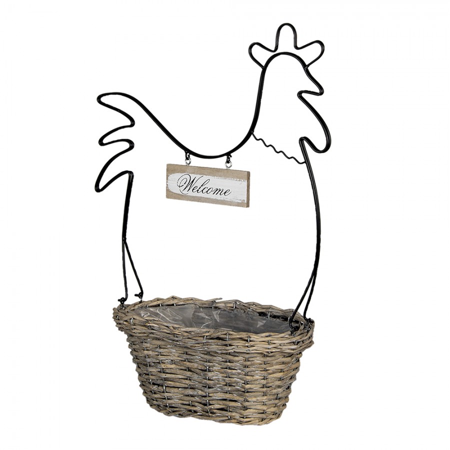Chicken basket/planter