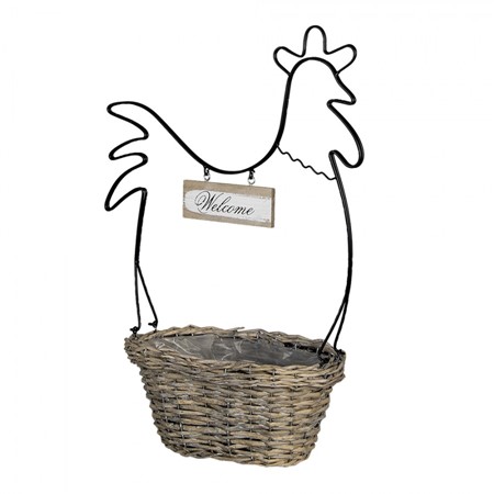 Chicken basket/planter