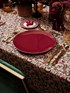 Ruby charger plate