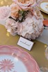 Gaia Peach dinner plate