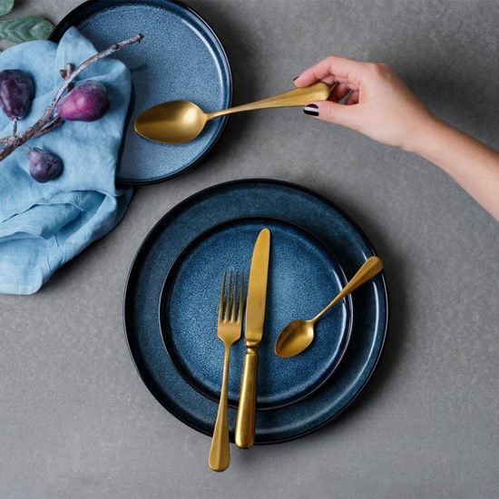Baguette matte gold