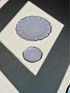 Daisy Indigo Blue charger plate