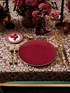 Ruby charger plate