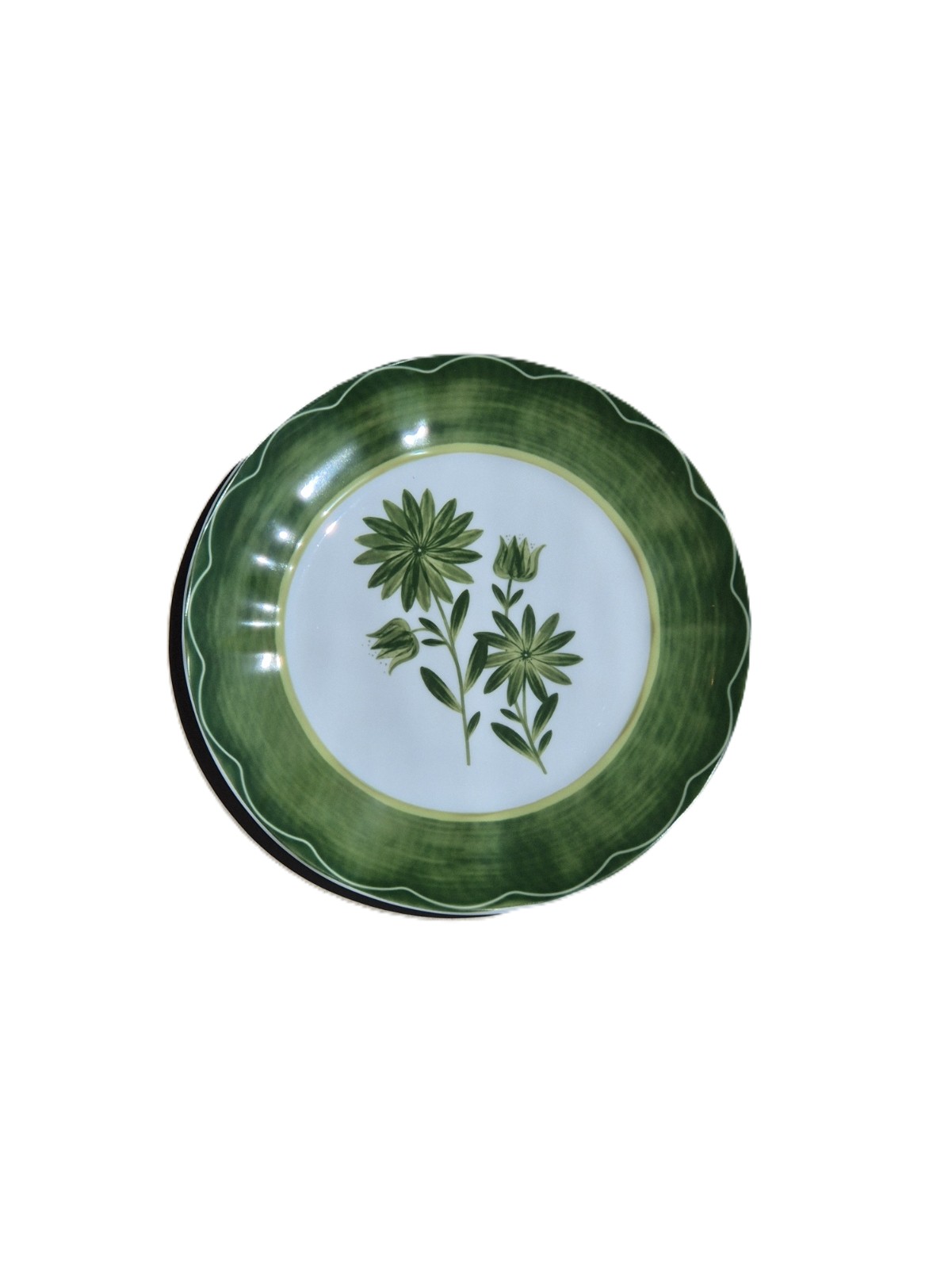 Gaia Green dinner plate