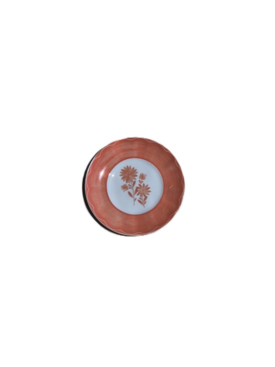Gaia Peach bread plate
