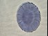 Daisy Indigo Blue charger plate