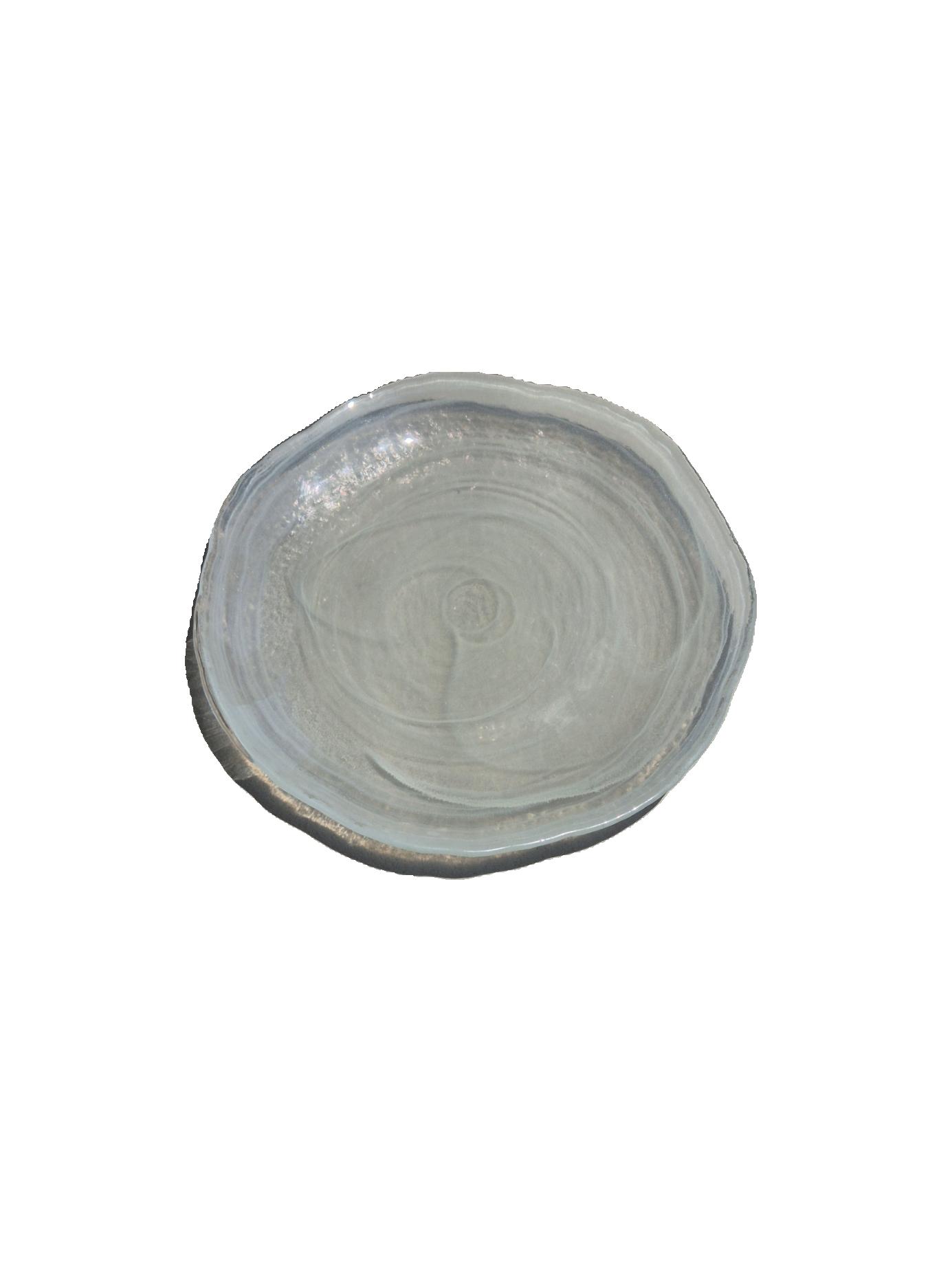 Dune Vanilla Alabaster bread plate