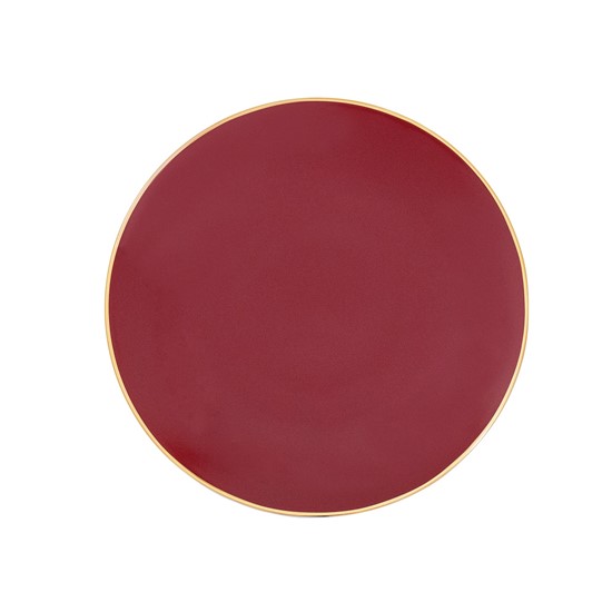 Ruby charger plate
