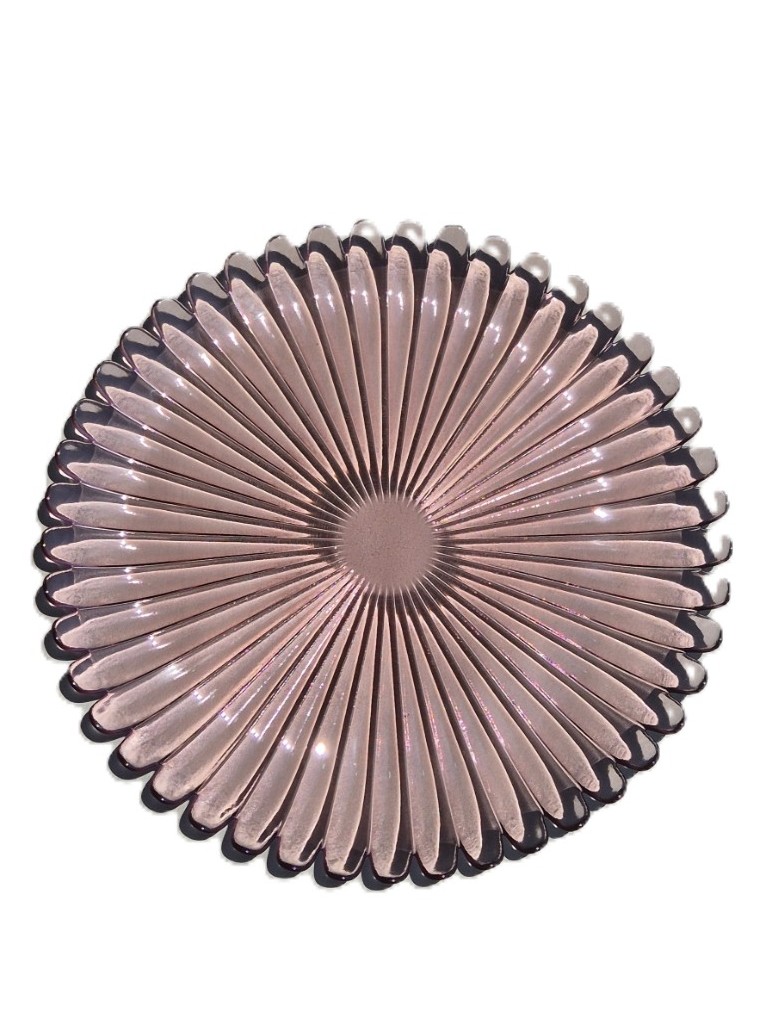 Shell Rose charger plate