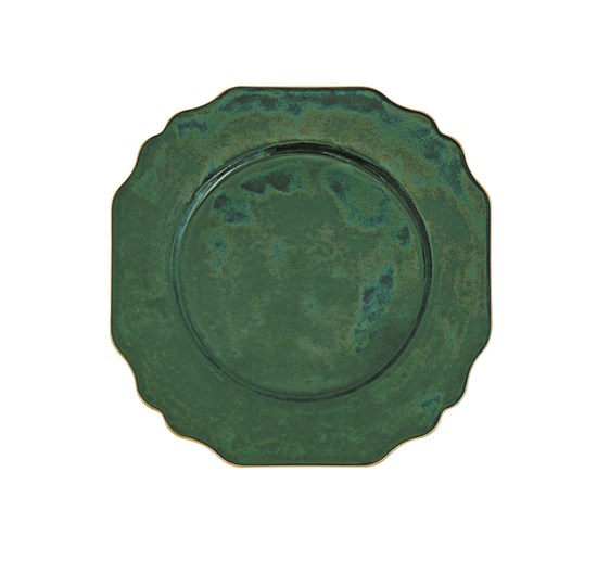 Lush Forest charger plate