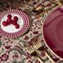 Ruby bread plate